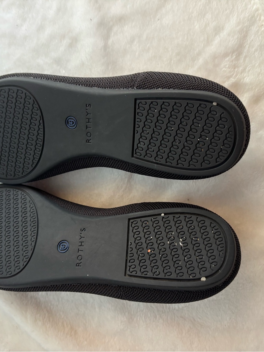 Rothy's Pointed Toe Black Ballet Flats 9.5 - Picture 8 of 9